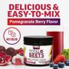 Force Factor Total Beets Energy Drink Mix, Superfood Beet Root Powder with Nitrates to Boost Energy and Support Circulation, Blood Flow, Nitric Oxide and Stamina, Heart Health Supplement, 30 Servings view 4