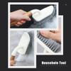 2pcs Household Cleaning Brushes Durable Bathtub Bathroom Cleaning Brush Handle Tough Bristles for Scrubbing view 2
