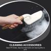 2pcs Household Cleaning Brushes Durable Bathtub Bathroom Cleaning Brush Handle Tough Bristles for Scrubbing view 3