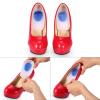 1 Pair Silicone Gel Heel Cups, Heel Cushion for Plantar Fasciitis, Sore Heel, Bone Spur & Achilles Pain Relief Protectors(M 34-38) view 2