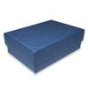 50 Qty - Navy-Blue Cotton Filled Gift Boxes - Size 3" x 2 1/8" x 1" - USA Made - Holidays/Birthdays/Sales/Storage/Display/Travel - N'icePackaging view 2