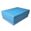 N'icePackaging 100 Qty - Light Sky-Blue Cotton Filled Gift Boxes - Size 3" x 2 1/8" x 1" - USA Made - Holidays/Birthdays/Sales/Storage/Display/Travel view 2