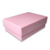 N'icePackaging 100 Qty - Light Sunset-Pink Cotton Filled Gift Boxes - Size 3" x 2 1/8" x 1" - USA Made - Holidays/Birthdays/Sales/Storage/Display/Travel view 2