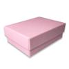 N'icePackaging 50 Qty - Light Sunset-Pink Cotton Filled Gift Boxes - Size 3" x 2 1/8" x 1" - USA Made - Holidays/Birthdays/Sales/Storage/Display/Travel view 2