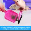 2 Brothers Wholesale Mini Broom and Dustpan Set - Compact Cleaning Kit for Home, Car, Camping, Small Spaces, Pet Cleanup, and Travel - Durable Small Broom and Dustpan Set Mini - Green Broom view 2