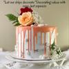 Confect Edible Cake Drip - Pure Peach | Squeeze Bottle | Ready-to-Use Drip Icing for Cakes, Cupcakes, Doughnuts & Desserts | Cake Decorating Drip Icing for Professional Finish- 3.71 Oz view 2