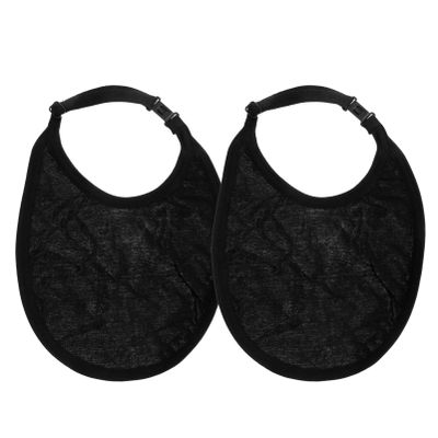 Healifty Air-Cut Throat Mask with Adjustable Neck Strap 2-Pack Breathable Dust Shield for Care 8.66X7.08 Inch Comfortable Protective Cover
