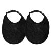 Healifty Air-Cut Throat Mask with Adjustable Neck Strap 2-Pack Breathable Dust Shield for Care 8.66X7.08 Inch Comfortable Protective Cover view 1