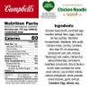 Campbell's Condensed Heart Healthy Chicken Noodle Soup, 10.75 oz Can (12 Pack) view 2