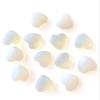 20mm Natural Healing Crystal Heart Worry Love Stone Chakra Balancing Palm Thumb Gemstones with Hole (Opalite, with Hole - 30pcs) view 1