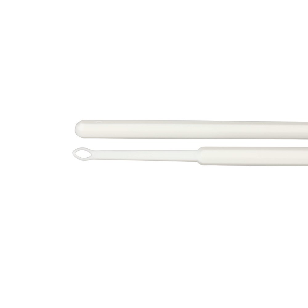 American Hospital Supply Ear Curettes | Ear Pick Wax Removal Tool Cleaner | Individually Wrapped Plastic Ear Cleaner Tool for Teens Adult (4 MM - Spoon Tip) White