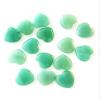 20mm Natural Healing Crystal Heart Worry Love Stone Chakra Balancing Palm Thumb Gemstones with Hole (Aventurine, with Hole - 30pcs) view 1