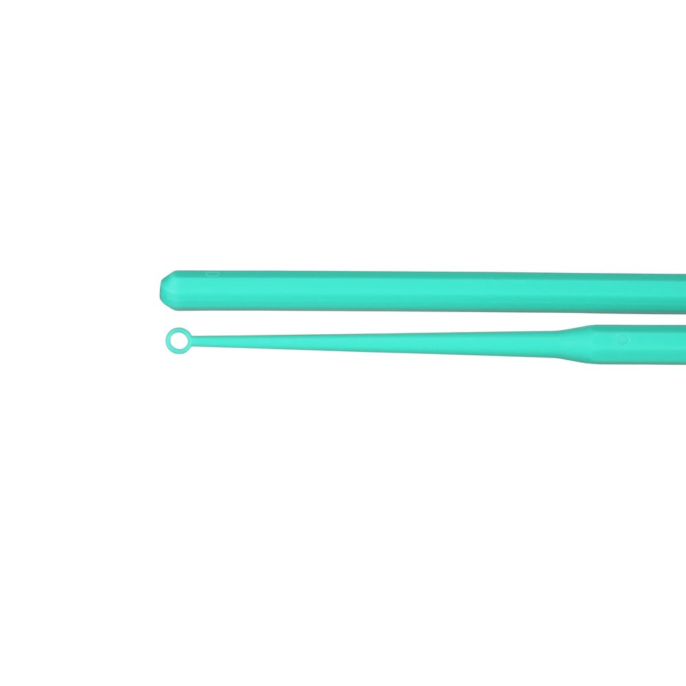 AHS American Hospital Supply Ear Curettes | Ear Wax Removal Tool (Green)