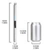 ARECTECH Electric Candle Lighter with Type-C Cable Birthday Gift for Man Women Wife Rechargeable Plasma Arc Lighters for Candle Camping Kitchen Stove Silvery view 4