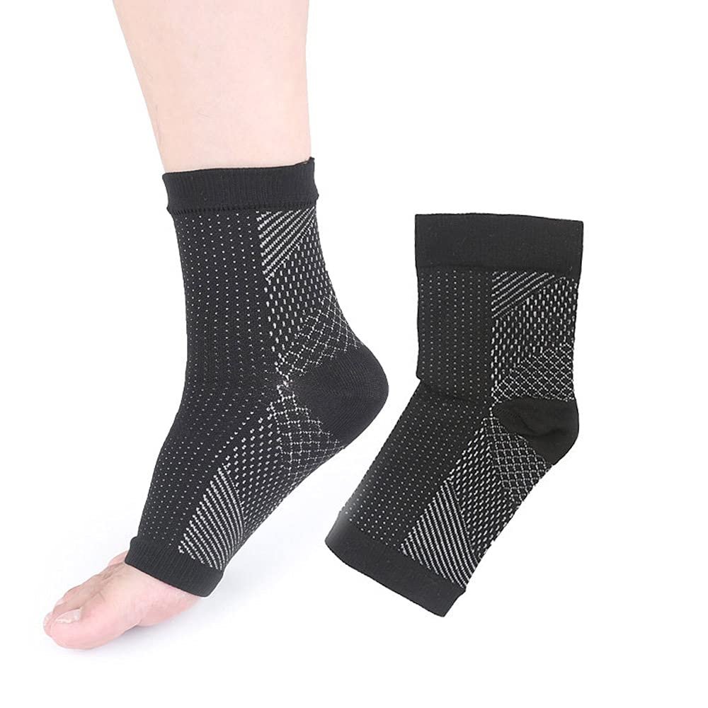 1 Pair Compression Foot Ankle Angel Sleeve Plantar Fasciitis Anti Fatigue Men Women Ankle Socks Ankle Brace Support Sport