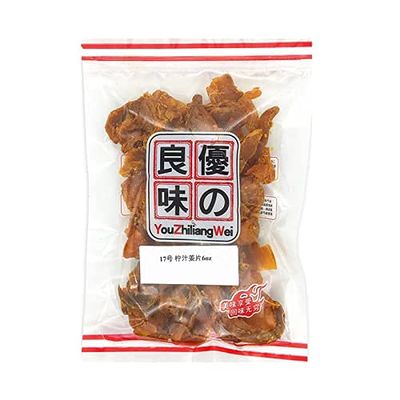 Ginger, lemon, ginger, spleen, appetizer, ginger slice, lime juice, ginger, leisure, dried fruit snacks, candied fruit snacks, 6oz/170g
