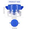 2 Pieces Pill Crusher Grinder Fine Powder Blue Small Medicine Crushers for Small or Large Pills Pets Elderly, Vitamins, Tablets view 2