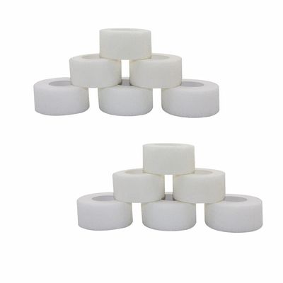 [12 Pack-1" x5Yards] MINGYUE Self Adhesive Bandage Wrap,Athletic Tape,Sports Tape,Wrist and Ankle Wrap Tape,Cohesive Bandage for Vet Tape(White)