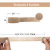 [12 Pack-1" x5Yards] MINGYUE Self Adhesive Bandage Wrap,Athletic Tape,Sports Tape,Wrist and Ankle Wrap Tape,Cohesive Bandage for Vet Tape(White) view 3