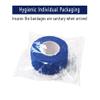 [24 Pack-1" x5Yards] MINGYUE Self Adhesive Bandage Wrap,Athletic Tape,Sports Tape,Wrist and Ankle Wrap Tape,Cohesive Bandage for Vet Tape(Blue) view 2