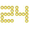 [24 Pack-1" x5Yards] MINGYUE Self Adhesive Bandage Wrap,Athletic Tape,Sports Tape,Wrist and Ankle Wrap Tape,Cohesive Bandage for Vet Tape(Yello) view 1
