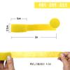 [24 Pack-1" x5Yards] MINGYUE Self Adhesive Bandage Wrap,Athletic Tape,Sports Tape,Wrist and Ankle Wrap Tape,Cohesive Bandage for Vet Tape(Yello) view 3