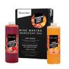 ABC Premium DIY Fruit Wine Making Kits, Makes Up to 30 Bottles/6 Gallons of Fruit Wine (Strawberry Peach Sunset)