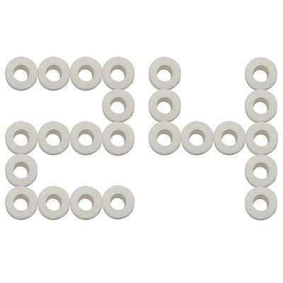 [24 Pack-1" x5Yards] MINGYUE Self Adhesive Bandage Wrap,Athletic Tape,Sports Tape,Wrist and Ankle Wrap Tape,Cohesive Bandage for Vet Tape(White)