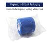 [12 Pack-2" x5Yards] MINGYUE Self Adhesive Bandage Wrap,Athletic Tape,Sports Tape,Wrist and Ankle Wrap Tape,Cohesive Bandage for Vet Tape(Blue) view 2