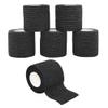 [6 Pack-2" x5Yards] MINGYUE Self Adhesive Bandage Wrap,Athletic Tape,Sports Tape,Wrist and Ankle Wrap Tape,Cohesive Bandage for Vet Tape(Black) view 1