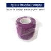 [12 Pack-2" x5Yards] MINGYUE Self Adhesive Bandage Wrap,Athletic Tape,Sports Tape,Wrist and Ankle Wrap Tape,Cohesive Bandage for Vet Tape(Purple) view 2