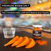 Sal de Gusano Agave Worm Salt 65 gram jar 2.29 oz - Premium Gourmet Salt With Maguey Worms in Gift Box Made in Oaxaca - Chinicuil - Pairs with Tequila and Mezcal Don Catrin view 2