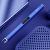 SUPRUS Electric Lighter Arc Windproof Flameless USB Rechargeable Lighter with Safety Lock for Candle BBQ Camping (Dark Blue) view 2