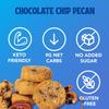 ChipMonk Keto Cookie Bites  Delicious, Low Carb, Diabetic Friendly, 1g Net Carb, Gluten Free, Sugar Free Keto Bites Sweetened with Allulose & Monk Fruit (Chocolate Chip Pecan, 2 Pouches (16 Bites)) view 3