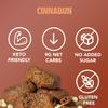 ChipMonk Keto Cookies Bites - Cinnabun (2 Pack, 16 Bites) Low Carb Keto Snacks - Gluten-Free, High Fat, Low Sugar, Ketogenic Sweet Snack Foods, Healthy Macro Nutrition Treats view 3