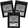 Buffalo Bills 2.6oz Premium Black Pepper Beef Jerky Packs (3 packs of black pepper smoked jerky) view 1