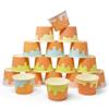 Gift Boutique 60 Ice Cream Cone Treat Snack Cups 10oz Disposable Paper Cup Dessert Frozen Sundae Bowls Pink Blue Yellow Green Birthday Party Supplies view 4