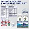 KAL Men's Multivitamin AM/PM, Antioxidants Supplement, Muscle, Immune, Electrolyte Balance, Overall Wellness Support, Made Without GMOs and Soy, Vegan, 30 Servings, 120 Tablets view 3