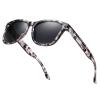COTIA Full Reading Sunglasses Women Men Fashion Retro Print Presbyopia Magnification Sun Glasses (camouflage gray, 2.25) view 1
