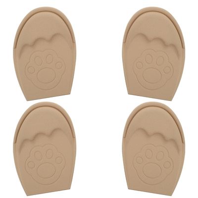 Womens Pumps 2 Pairs Forefoot Half Shoe Insoles Front Shoe Pads Cushions Filler Reusable Soft Inserts for Women High Heel Sneakers Skin Color High Heel Pads