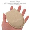 Womens Pumps 2 Pairs Forefoot Half Shoe Insoles Front Shoe Pads Cushions Filler Reusable Soft Inserts for Women High Heel Sneakers Skin Color High Heel Pads view 2