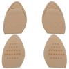 Healifty 2 Pairs Forefoot Half Shoe Insoles Front Shoe Pads Cushions Filler Reusable Soft Inserts for Women High Heel Sneakers Skin Color view 1