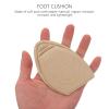 Healifty 2 Pairs Forefoot Half Shoe Insoles Front Shoe Pads Cushions Filler Reusable Soft Inserts for Women High Heel Sneakers Skin Color view 4