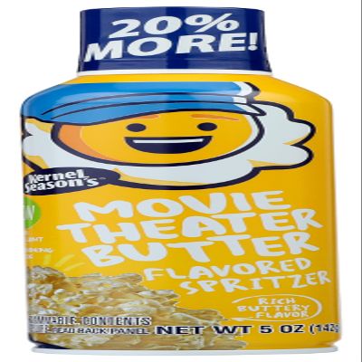 Kernel Season`s Movie Theater Butter Flavored Spritzer (1-5 ounce can) Packaging varies