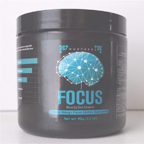 NineLife Basics, Focus Brain and Eye Supplement (Orange Mango, 30 Serving), 42