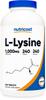 Nutricost L-Lysine 1000mg, 240 Tablets - Gluten Free, Non-GMO, and Vegetarian Friendly view 1