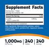 Nutricost L-Lysine 1000mg, 240 Tablets - Gluten Free, Non-GMO, and Vegetarian Friendly view 2