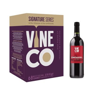 VineCo Signature Series Wine Making Kit - California Zinfandel