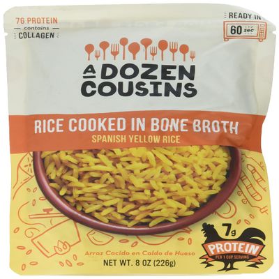 A Dozen Cousins Rice Spanish Yellow Rte 8 OZ