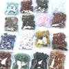 Natural Crystal Rough Stone Tiger Eye Amazonite White Crystal Fish Tank Stone Flower Pot Decoration Gravel-Tiger Eye_7-9mm view 2